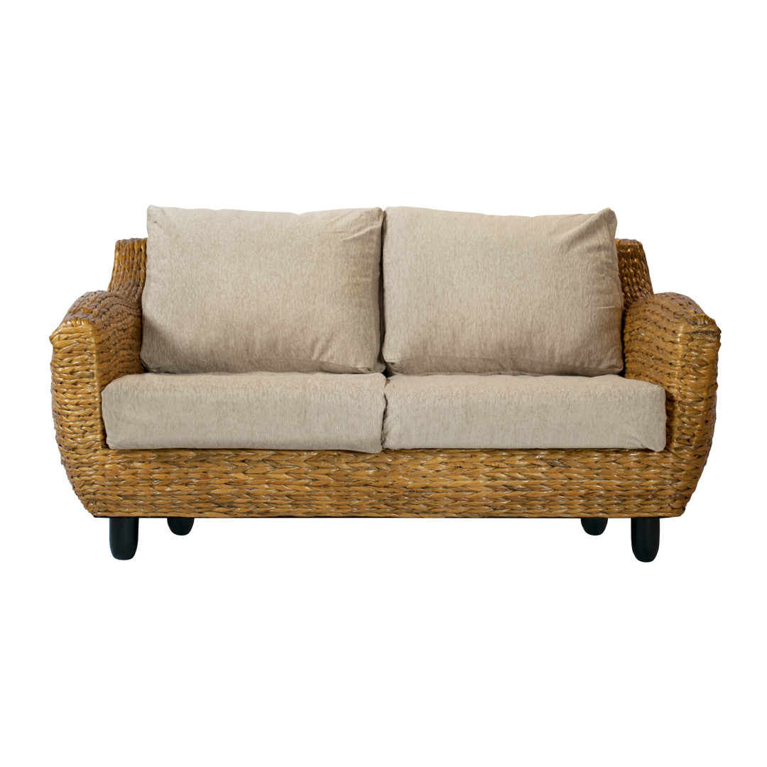 Product Sofa  Waterhyacinth 2 Dudukan Coklat Hagihara 